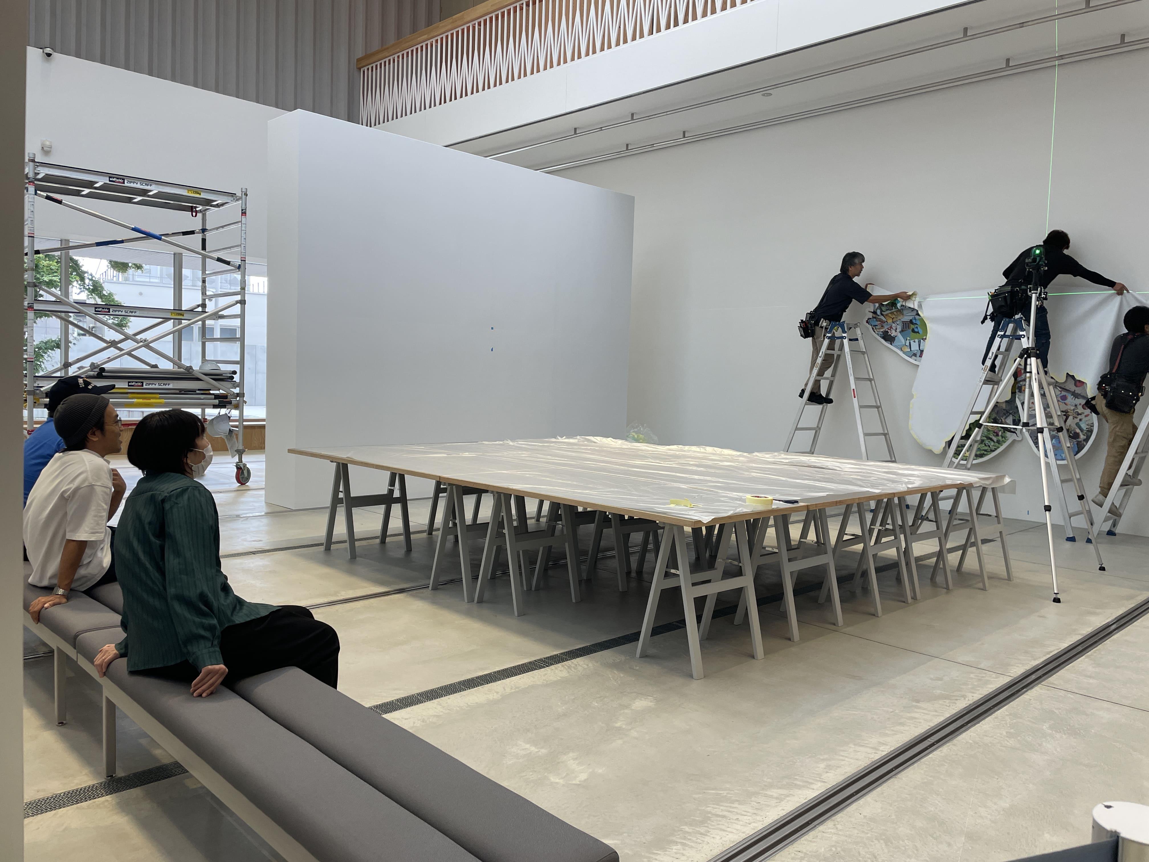 八戸市美術館連携〉「風のなかを飛ぶ種子 青森の教育版画」レジデンス