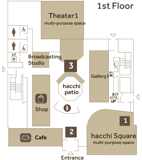 1st floor map