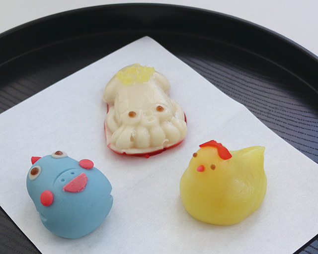 こどもはっちオリジナル和菓子