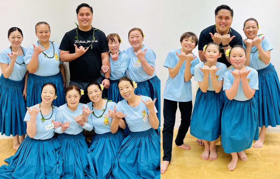 画像：マハナさとみフラ＆ハワイアンスタイルウクレレ教室　ハーラウ　カマーラマヒヴァアロハ