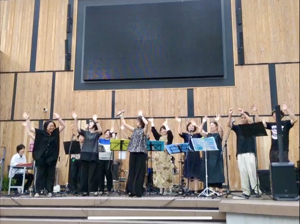 画像：GST&GOSPERS合同ゴスペル隊