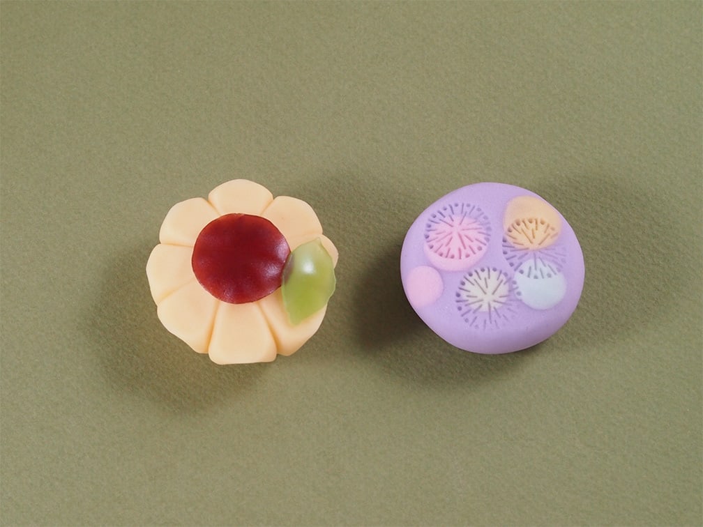 和菓子作り：お菓子処丸美屋