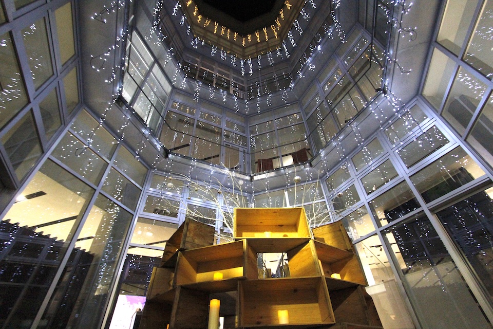 クリスマスツリー点灯式