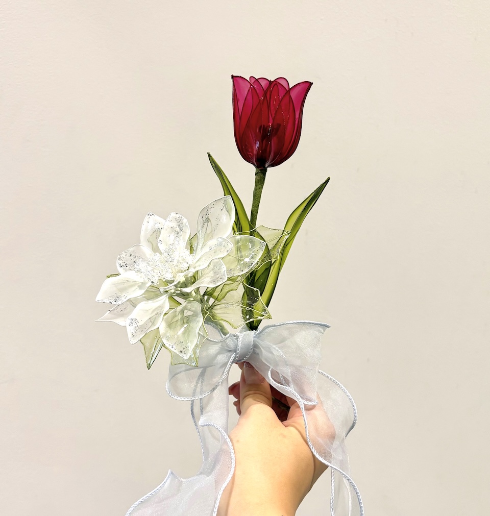 アメリカンフラワーづくりワークショップ