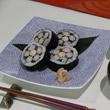 飾り巻き寿司で作る「桃の花」3